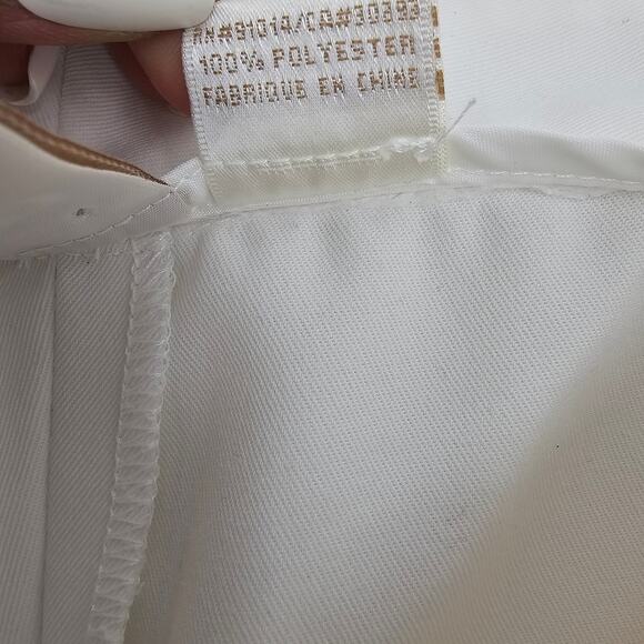 EP Pro White Golf Bermuda Short Women's Size 10 Preppy Minimalist 3502 - Picture 7 of 8